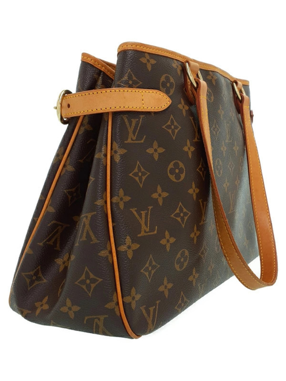 Louis Vuitton Batignolles Shoulder Bag Horizontal Monogram Brown